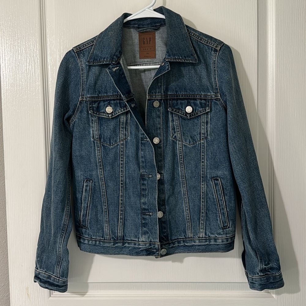 Vintage Y2K GAP Denim Jacket Size XS